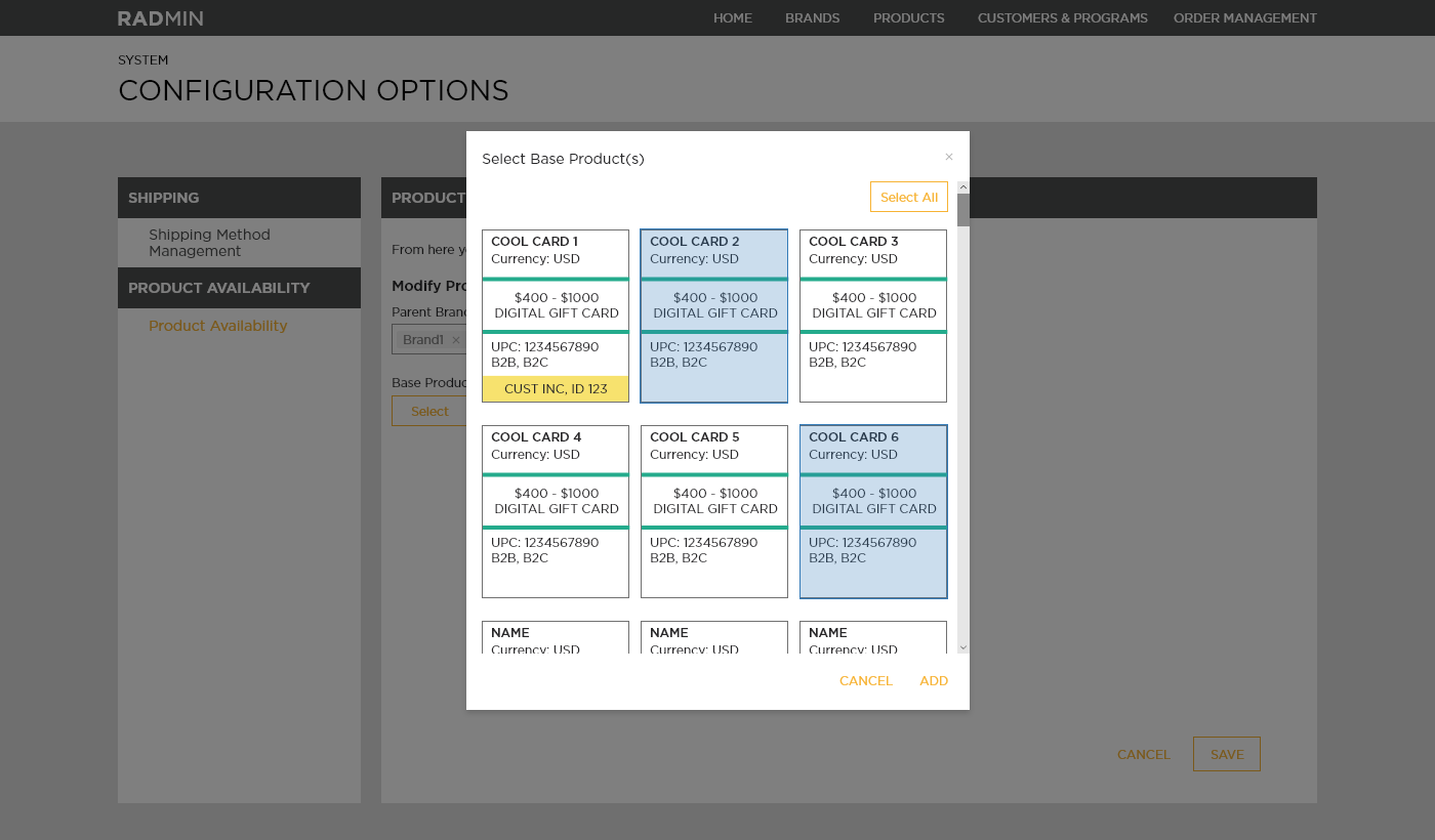 an image from the test prototype